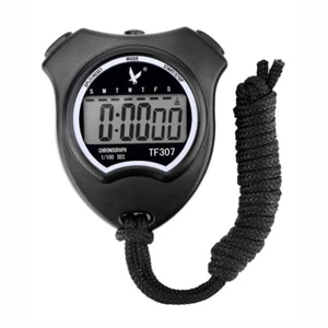 Digital Professional Handheld LCD Chronograph Timer Sports Stopwatch TF307 - Picture 1 of 6