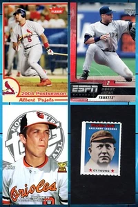 2005 Topps / Upper Deck Baseball Inserts & Base - Actual Scans of Cards You Pick - Picture 1 of 21