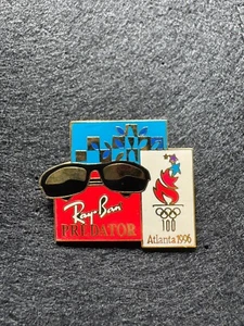 Olympische Spiele Atlanta 1996 SPONSOR RAY BAN SONNENBRILLE PREDATOR PIN - Bild 1 von 2