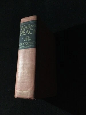 War and Peace By Leo Tolstoy Inner Sanctum Edition 1942 HC No DJ Good Condition. - Image 1 of 4