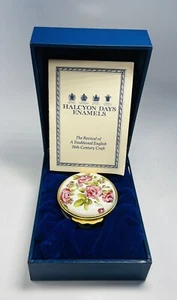 Halcyon Days English Enamels Met Opera Trinket Box  - Picture 1 of 9