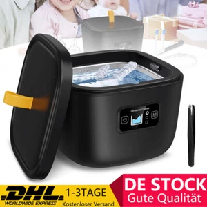 Ultraschallreiniger für Zahnprothesen Mundschutz Zahnbürstenkopf 42-45 kHz DHL - Bild 1 von 12