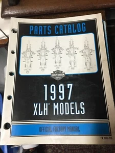  HARLEY-DAVIDSON GENUINE  PARTS BOOK  FOR RESTORATION REPAIR OF HDs  USED GEN HD - Picture 1 of 7