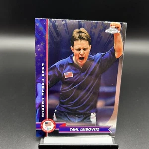 2024 Topps Chrome USA Olympics #33 Tahl Leibovitz Table Tennis - Picture 1 of 2