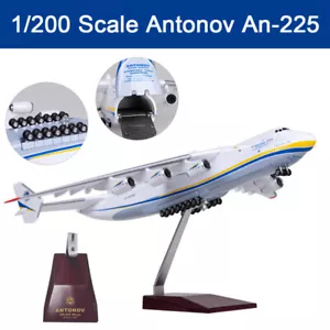 1/200 Antonov Ukraine An-225 Aircraft Strategic Transport Resin Airplane Model - Picture 1 of 12