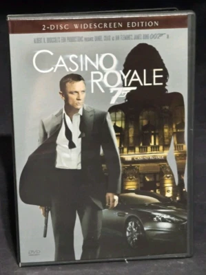 SONY PICTURES JAMES BOND 007 - CASINO ROYAL - DVD - 2006 - PG-13 - DANIEL CRAIG Foto 1 de 4