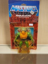 Masters of the Universe MOTU Vintage 12 Back Man At Arms MOC