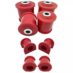8x VW Transporter T6 (15-24) Rear & ARB 24mm Poly PSB Bushing Kit (RED) - Picture 1 of 4