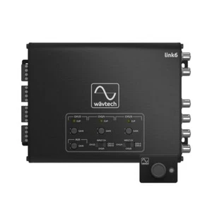 Wavtech 6-Channel Line Out Converter With Aux Input, Signal Summing & Remote - Picture 1 of 3
