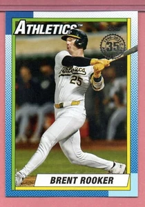 Brent Rooker Athletics, 2025 Topps Series 2, 1990 TOPPS BASEBALL - Picture 1 of 1