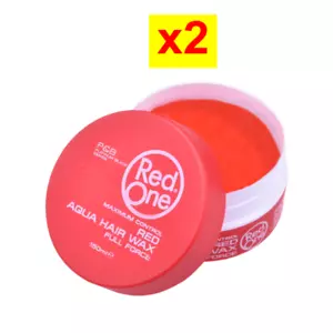 2X RedOne Aqua Hair Wax - Red 150ML (SAME DAY FREE SHIPPING!) - Picture 1 of 2