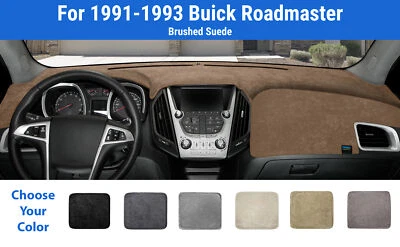 Dashboard Dash Mat Cover for 1991-1993 Buick Roadmaster (Brushed Suede) - Imagem 1 de 4