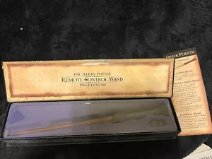 Harry Potter Noble Collection Vintage TV Zauberstab mit Fernbedienung # 8050 - Bild 1 von 4