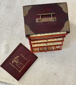 Early 1920s Tile Mah Jong Set - Picture 1 of 11