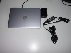 HP Elitebook Quad core Win 11 Pro laptop, 8GB ram, M.2 SSD, AMD Radeon R5, Dock - Picture 1 of 12