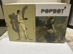 POPBOT 8 - Ashley Wood + POPBOT Season 2 Number 5 - IDW - Lot of 2 TPBs - SC - Picture 1 of 5
