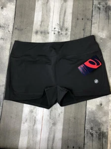 ASICS Women's Flat Fit Shorts, Dark Grey, X-Large - Picture 1 of 6
