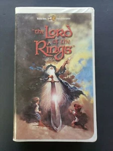 Vintage Warner Bros.  Lord Of The Rings Animated Movies VHS Tape U184 - Picture 1 of 4
