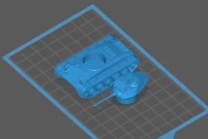 28 mm/ 1:56a escala Bolt Action Resin WW2 EE. UU. M24 Chaffee - Imagen 1 de 1