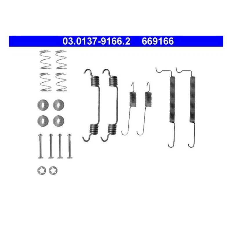 ATE 03.0137-9166.2 Set Accesorios Zapata de Freno Delantero para Opel Astra F Cc - Imagen 1 de 1
