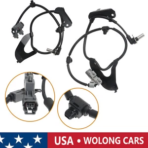 2 Pcs Front LH RH ABS Wheel Speed Sensor for 2012-19 Isuzu D-Max 2.5 Twin Turbo - Picture 1 of 7