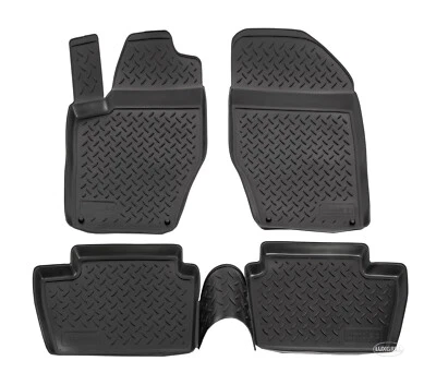 Tapis De Sol Caoutchouc 3D À Bords Hauts Pour Peugeot 308 2008-2014 - Photo 1/4