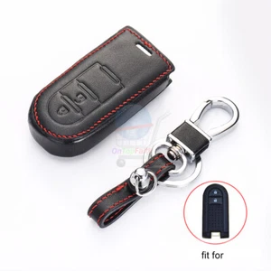 Fit DAIHATSU Rocky Tanto LA600S Smart Remote Key Fob Bag Leather Cover Case - Bild 1 von 6