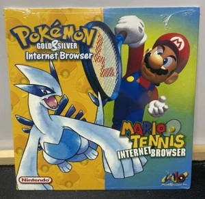 Pokemon Gold & Silber Mario Tennis Internet Browser Sealed Vintage Neu Y2K 90er - Bild 1 von 7