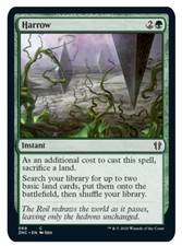 4x MTG Harrow Commander: Zendikar Rising NM Green Pauper EDH Mana Ramp Playset
