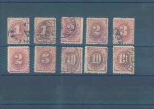 USA 1891-1893 dark pink used revenues (CV $155 EUR135) - Picture 1 of 1