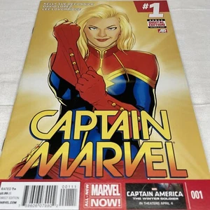 Capitana Marvel #1 (2014) David López Cubierta Usado Código Digital Grado Medio - Imagen 1 de 12