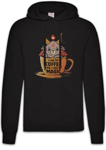 Magic Coffee Hoodie Sweatshirt Caffeine Fun Nerd Scientist Chemistry Witch - Picture 1 of 1