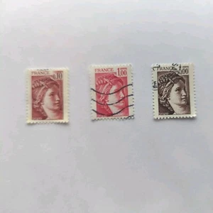 1970's French Roulette Sabine Stamps. 4F - Picture 1 of 7