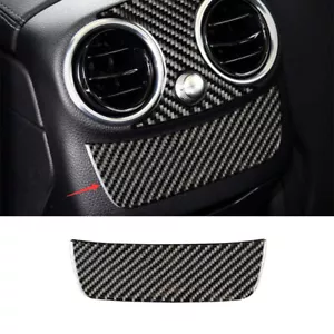 Carbon Fiber Rear Air Lower Outlet Vent Cover Trim For Mercedes-Benz GLC 2016-19 - Picture 1 of 8