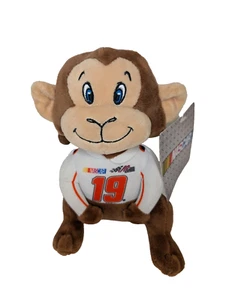 NASCAR KellyToy Monkey Plush #19 10" 2017 - Picture 1 of 6