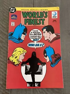World's Finest Comic Replica 1997 Best Western & AT&T Promo Batman Superman - Bild 1 von 5