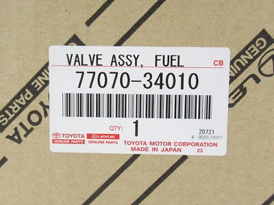 Genuine OEM Toyota 77070-34010 Fuel Tank Solenoid Valve 2010-2017 Sequoia Tundra - Image 1 of 4