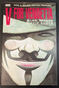 V For Vendetta TPB - Alan Moore - Vertigo Comics 1st Ed 2nd Print, VFN/NM - 2005 - Picture 1 of 9