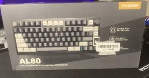 Clavier mécanique sans fil YUNZII AL80 entièrement aluminium CNC Smart LCD - Photo 1/10