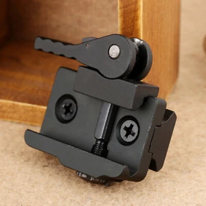 QD Quick Release 4 Slots Mount Adapter for 20mm Picatinny Rail Base Rifle Scope - Picture 1 of 12