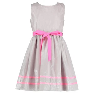 NWT Holly Hastie Girl's Charlotte Silver Dress $110 - Choose Size - Picture 1 of 2