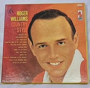 Country Style Roger Williams R2R Tape 7½ IPS 4-Track Stereo Kapp KTL 41053 USA - Foto 1 di 7