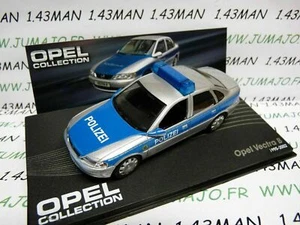 OPE45 voiture 1/43 IXO OPEL collection : VECTRA B Polizei police 1995/2002 - Foto 1 di 1