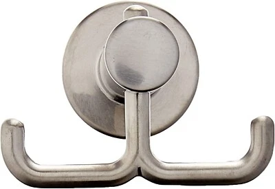 Gancho doble bata American Standard 8336210.295 serie CR, níquel cepillado Foto 1 de 2