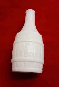Wheaton Milchglas Vintage Flasche Dr. Chandler's Jamaika Ingwerwurzel Bitter 7,5" - Bild 1 von 13