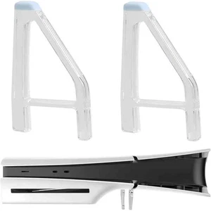 2pcs Horizontal Stand for PS5 Slim Disc Edition Console Cooling Feet Bracket - Picture 1 of 5