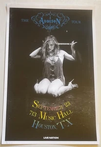 Addison Rae 11x17 Veranstaltungsort Poster vom 23.09.25 - Bild 1 von 9