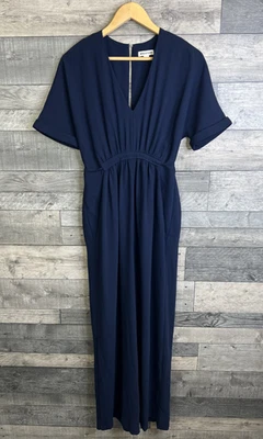 Mono para mujer Whistles talla UK 14 azul marino inteligente informal bolsillos todo en uno Foto 1 de 4