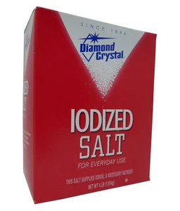 Table Iodized Salt, 4 Pound - Foto 1 di 1