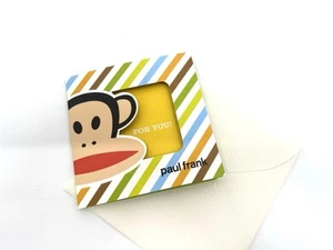"Tarjeta de felicitación triple Paul Frank 4"" X 4""" - Imagen 1 de 5